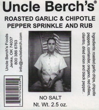 Garlic Chipotle Pepper Sprinkle